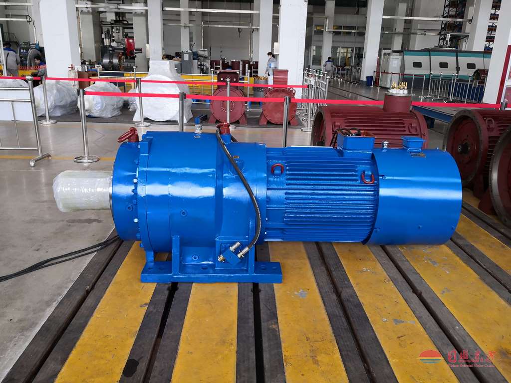 改造后現場運行視頻電機照片